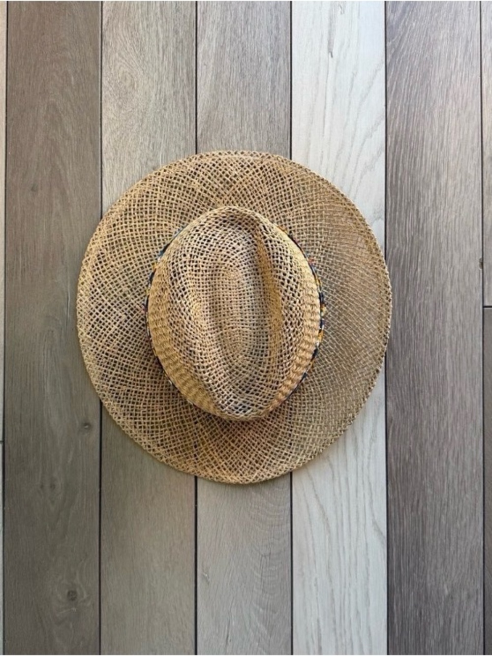 Natural Straw Panama Hat - Lightweight Sun Hat for Men